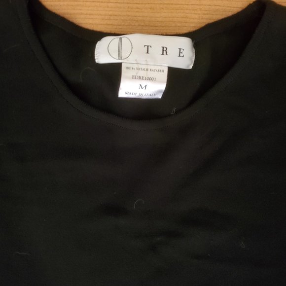 TRE by Natalie Ratabesi Stretch Jersey Black Column Dress - Picture 3 of 4